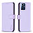 Leather Case Stands Flip Cover Holder B17F for Motorola Moto G Power (2022) Clove Purple