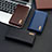 Leather Case Stands Flip Cover Holder B17F for Samsung Galaxy A40