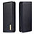 Leather Case Stands Flip Cover Holder B17F for Samsung Galaxy Note 20 Ultra 5G Black
