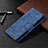 Leather Case Stands Flip Cover Holder B18F for Samsung Galaxy A51 4G