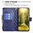 Leather Case Stands Flip Cover Holder BF1 for Samsung Galaxy S22 5G