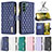 Leather Case Stands Flip Cover Holder BF1 for Samsung Galaxy S22 5G