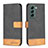 Leather Case Stands Flip Cover Holder BF2 for Samsung Galaxy S22 5G