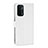 Leather Case Stands Flip Cover Holder BY1 for OnePlus Nord N200 5G White