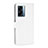 Leather Case Stands Flip Cover Holder BY1 for OnePlus Nord N300 5G White