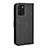 Leather Case Stands Flip Cover Holder BY1 for Oppo Reno6 Z 5G Black