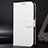 Leather Case Stands Flip Cover Holder BY1 for Samsung Galaxy M01 Core White