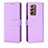 Leather Case Stands Flip Cover Holder BY1 for Samsung Galaxy Z Fold2 5G Purple