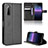 Leather Case Stands Flip Cover Holder BY1 for Sony Xperia 10 II Black