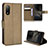 Leather Case Stands Flip Cover Holder BY1 for Sony Xperia Ace II