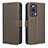 Leather Case Stands Flip Cover Holder BY1 for Xiaomi Mi 12 Lite NE 5G