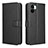 Leather Case Stands Flip Cover Holder BY1 for Xiaomi Redmi A1 Black