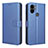 Leather Case Stands Flip Cover Holder BY1 for Xiaomi Redmi A1 Plus Blue