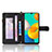 Leather Case Stands Flip Cover Holder BY2 for Samsung Galaxy M22 4G