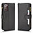 Leather Case Stands Flip Cover Holder BY2 for Samsung Galaxy Note 20 Ultra 5G Black