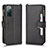 Leather Case Stands Flip Cover Holder BY2 for Samsung Galaxy S20 FE (2022) 5G Black