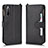 Leather Case Stands Flip Cover Holder BY2 for Sony Xperia 10 II Black