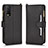 Leather Case Stands Flip Cover Holder BY2 for Vivo Y11s Black