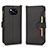 Leather Case Stands Flip Cover Holder BY2 for Xiaomi Poco X3 NFC Black