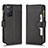 Leather Case Stands Flip Cover Holder BY2 for Xiaomi Redmi Note 11 Pro 4G Black