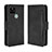 Leather Case Stands Flip Cover Holder BY3 for Google Pixel 5 Black