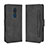 Leather Case Stands Flip Cover Holder BY3 for Nokia C3 Black