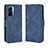 Leather Case Stands Flip Cover Holder BY3 for OnePlus Nord N300 5G Blue