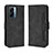 Leather Case Stands Flip Cover Holder BY3 for Oppo A56S 5G Black
