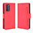 Leather Case Stands Flip Cover Holder BY3 for Oppo Reno6 Pro 5G India Red