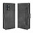 Leather Case Stands Flip Cover Holder BY3 for Oppo Reno6 Z 5G Black