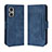 Leather Case Stands Flip Cover Holder BY3 for Oppo Reno8 Z 5G Blue