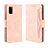 Leather Case Stands Flip Cover Holder BY3 for Samsung Galaxy A41 Pink