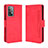 Leather Case Stands Flip Cover Holder BY3 for Samsung Galaxy A52 5G Red