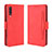 Leather Case Stands Flip Cover Holder BY3 for Samsung Galaxy A70S Red