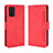 Leather Case Stands Flip Cover Holder BY3 for Samsung Galaxy F52 5G Red