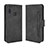 Leather Case Stands Flip Cover Holder BY3 for Samsung Galaxy M21 (2021) Black