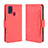 Leather Case Stands Flip Cover Holder BY3 for Samsung Galaxy M21s Red