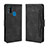 Leather Case Stands Flip Cover Holder BY3 for Samsung Galaxy M30s Black