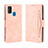 Leather Case Stands Flip Cover Holder BY3 for Samsung Galaxy M30s Pink