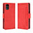 Leather Case Stands Flip Cover Holder BY3 for Samsung Galaxy M31s Red