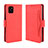 Leather Case Stands Flip Cover Holder BY3 for Samsung Galaxy Note 10 Lite Red