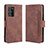 Leather Case Stands Flip Cover Holder BY3 for Samsung Galaxy Note 20 Ultra 5G Brown