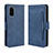 Leather Case Stands Flip Cover Holder BY3 for Samsung Galaxy S20 5G Blue