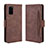 Leather Case Stands Flip Cover Holder BY3 for Samsung Galaxy S20 Plus 5G