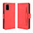 Leather Case Stands Flip Cover Holder BY3 for Samsung Galaxy S20 Plus 5G Red