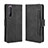 Leather Case Stands Flip Cover Holder BY3 for Sony Xperia 5 II Black