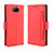 Leather Case Stands Flip Cover Holder BY3 for Sony Xperia 8 Red