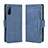 Leather Case Stands Flip Cover Holder BY3 for Sony Xperia L4 Blue