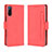 Leather Case Stands Flip Cover Holder BY3 for Sony Xperia L4 Red