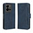 Leather Case Stands Flip Cover Holder BY3 for Vivo V25e Blue